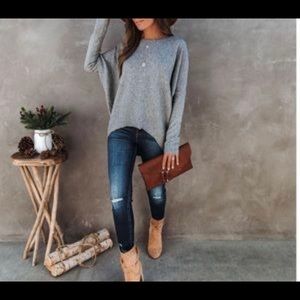 Vici Collection Laura High Low Dolman Sweater.